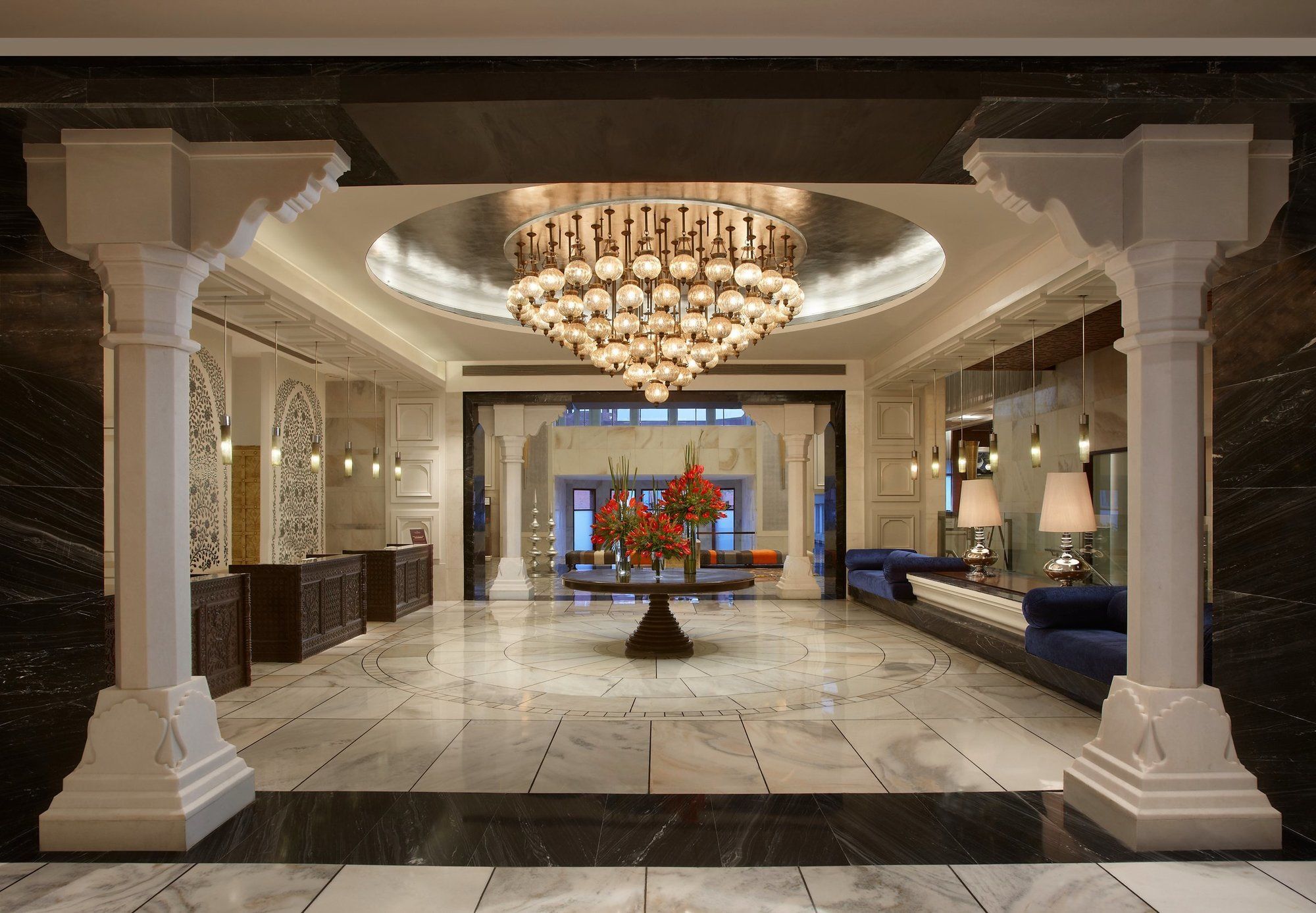 Itc Mughal, A Luxury Collection Resort & Spa, Agra Agra  Exterior foto The lobby of the Four Seasons Hotel